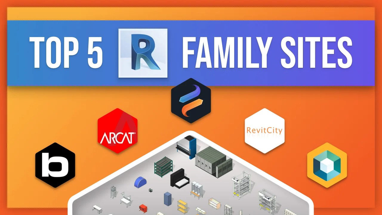 The Top 5 Best sites for Downloading Free Revit Families